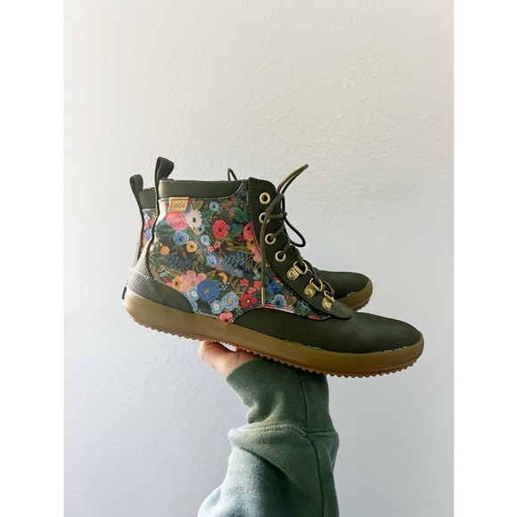 Keds x Rifle Paper Co Floral Duck Boots - Picture 2 of 5
